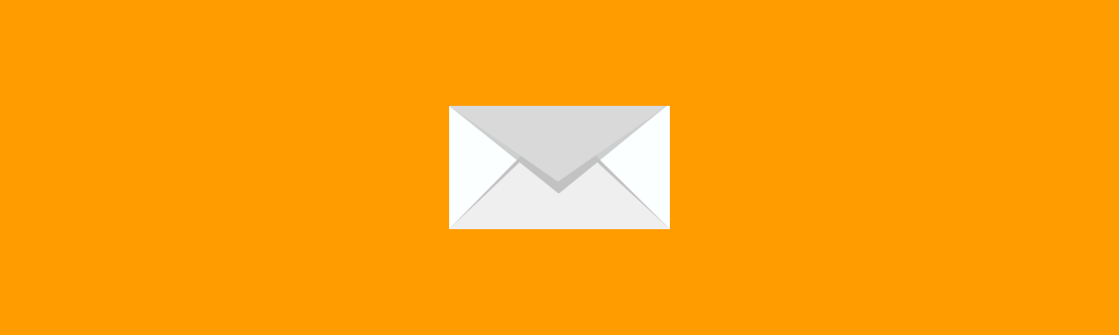 envelope para representar a lista de emails